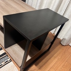 5/26 価格0円に変更 　【家具 オフィス用家具 机】ローテーブル アイアン調 の画像