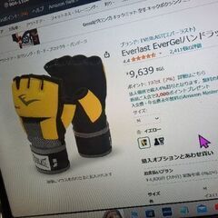 エバーラスト　everlast　ハンドラップ　中古品の画像