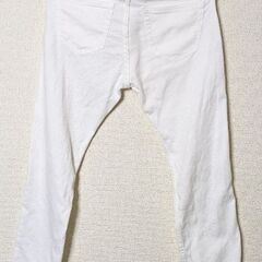 Oriri Jeans レディース スーパーホワイトデニムの画像