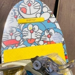 子供用ドラえもん＆バートンの板の画像