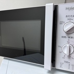 ハイアール　電子レンジ　2018年製　0円の画像