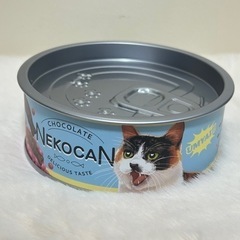メリーチョコレート 空き缶 猫缶 小物入れに
