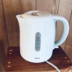 電気ケトル【ニトリ】1.2L ホワイト