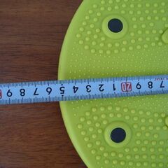 観音寺 腰ひねり ツイスター ダイエット 回転盤 ストレッチにも 足つぼマッサージ 中古品の画像