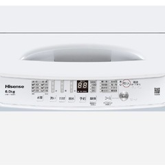 2022年製ハイセンス洗濯機美品の画像