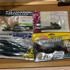 本日午前中バス釣り　ワームセット　常吉1500→1000の画像