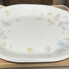 割れないにくい、樹脂プレート２枚セットです。