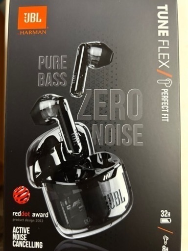 新品未使用JBL TUNE FLEX GHOST ワイヤレスイヤホン