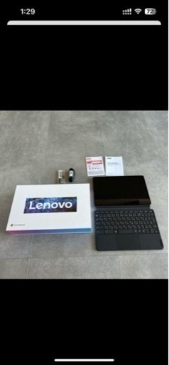 Lenovoタブレット、キーボード付き