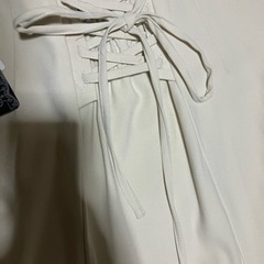 Radarista しまむら 編み上げ マーメイド ロングスカートの画像