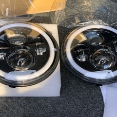 LED7インチ汎用ライト　2個➕予備１個　車、バイクにオススメ 