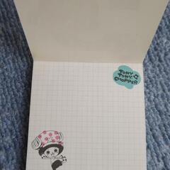 チョッパーメモ帳の画像
