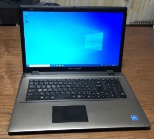 ノートpc　iiyama STYLE 17インチ　中古
