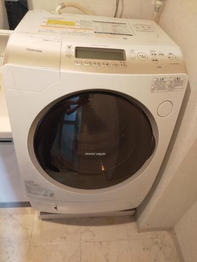 【美品】洗濯機　ドラム式洗濯機