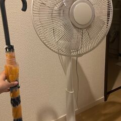 【パナソニック】家電　高さ調節可能扇風機、2013年製の画像