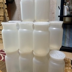 【讓渡決まりました】菌糸ボトル、PPボトル1100cc×17本 