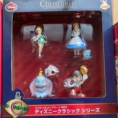 ディズニークリスマス　オーナメント＆スノードームセットの画像