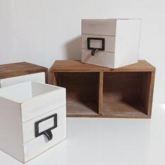 【USED】木製シェルフ・ディスプレイボックス・キャビネット等【...