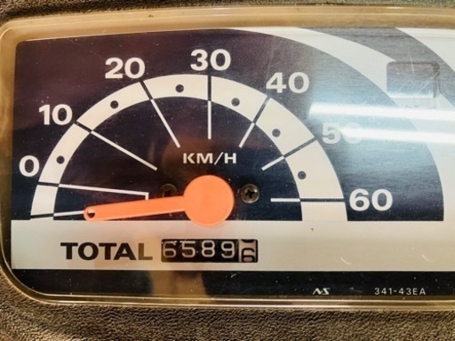 6589 km レッツ2  CA1PA スズキ　原付★ 始動動画あり