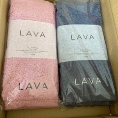 ピンク色１点4,000円　今治✖️LAVAコラボタオル新品未開封