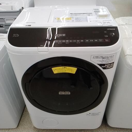 HITACHI ドラム式洗濯機 21年製 12／7kg              TJ5216