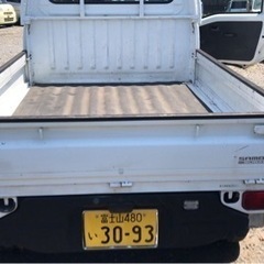 乗って帰れます、コミコミ23万円、サンバ軽トラ、オートマ、4WD,エアコン、車検長いの画像