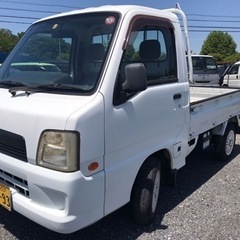 乗って帰れます、コミコミ23万円、サンバ軽トラ、オートマ、4WD,エアコン、車検長いの画像