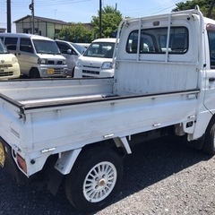 乗って帰れます、コミコミ23万円、サンバ軽トラ、オートマ、4WD,エアコン、車検長いの画像