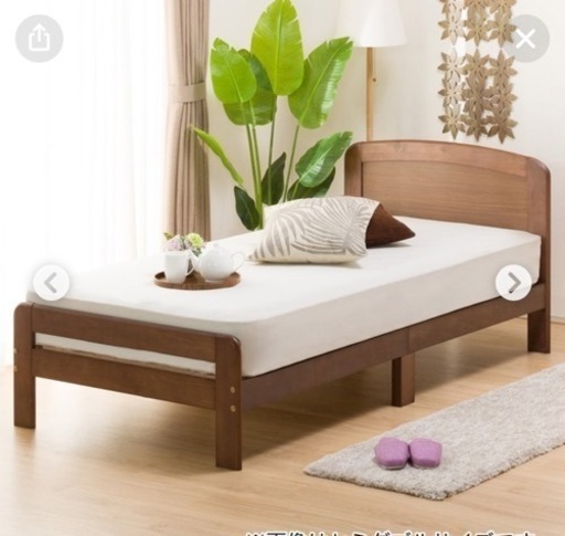 家具 シングルベッド（ニトリ）