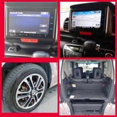 最終価格！H26年 NBOX+ ナビテレビ パワスラ お洒落なツートンカラー ♪軽自動車の画像