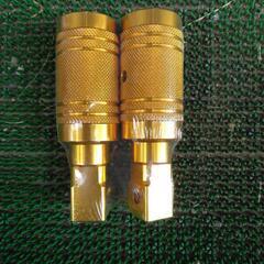 カワサキ KSR110用ステップ 金 ゴールド KSR-2？KS...