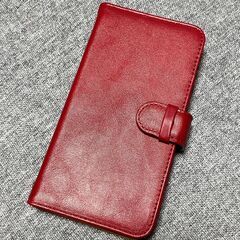 【ラスト1点】新品 iPhoneケース ソフトレザーカバー スナ...