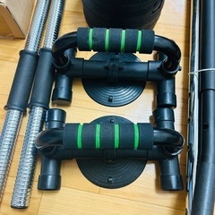"再出品"筋トレ/懸垂スタンド/ダンベル15kg/アンクルウェイト/プッシュアップバーの画像