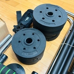 "再出品"筋トレ/懸垂スタンド/ダンベル15kg/アンクルウェイト/プッシュアップバーの画像