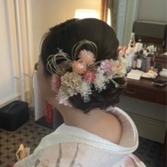 髪飾り(成人式、和装など)