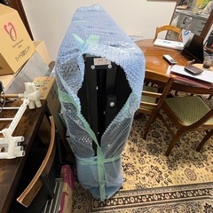 ニトリ　簡易ベッド　折りたたみベッドの画像
