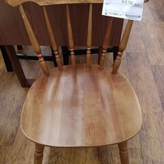 ★ジモティ割あり★  ダイニングチェアー ライトブラウン H×D...