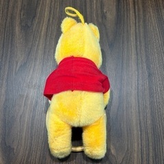 くまのプーさん タオル掛け  ぬいぐるみの画像