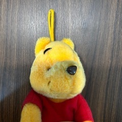 くまのプーさん タオル掛け  ぬいぐるみの画像