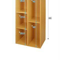 家具 収納家具 カラーボックスの画像