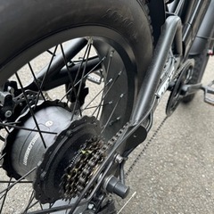 原動機付自転車　HOUPET ファットバイク　極太タイヤ　【室内保管】説明書付の画像