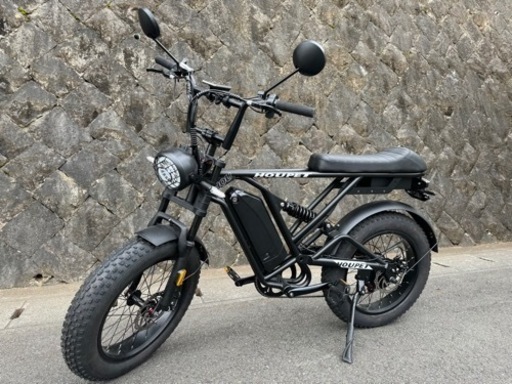 原動機付自転車　HOUPET ファットバイク　極太タイヤ　【室内保管】説明書付