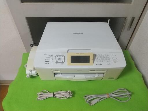 ブラザー プリンターファクシミリ MFC-J710D ファックス FAX 通電、簡易動作確認
