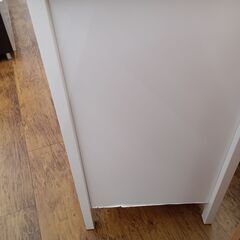 ★ジモティ割あり★  チェスト ホワイト H82.5×D46×W90 クリーニング済み MT1340の画像