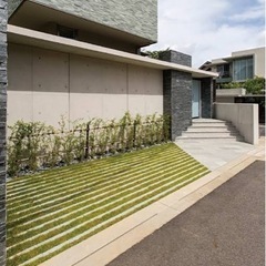 ユニソン　緑化ブロック　駐車場の画像