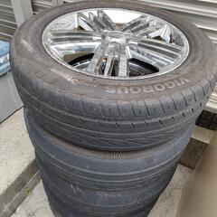 エルグランドＥ51ライダー純正タイヤホイールセット無料