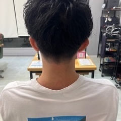 メンズカット、ブリーチオンカラー、ワンカラー、縮毛モデル募集