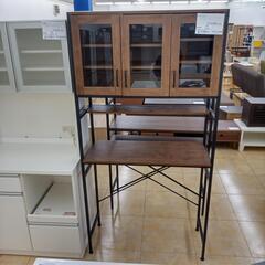 ★ジモティ割あり★  キッチンラック ダークブラウン H182×D40×W94 クリーニング済み OJ4387
