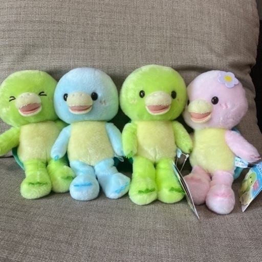 4個セット★ 新品　ほしガメのヴェル　ぬいぐるみ　亀　カメ