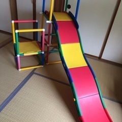 ジャングルジム　すべり台　組み替え可能